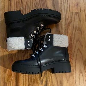 Marc fisher sherling boots